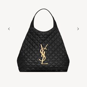 Black Quilted Women's Bag